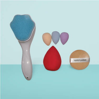 7-in-1 Complete Makeup Bundle – All-in-One Cosmetics Kit for Face, Eyes & Lips