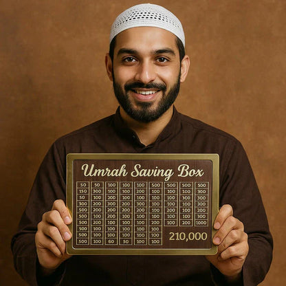 Umrah Saving Box – Islamic Money Saving Bank
