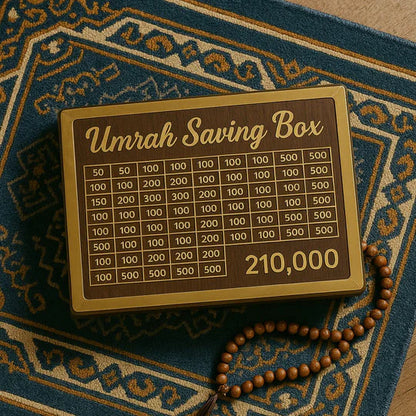 Umrah Saving Box – Islamic Money Saving Bank