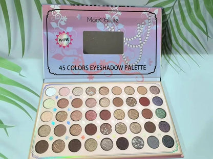 Multicolor Eyeshadow Kit - 1 Pcs High Pigmented Matte and Glitter