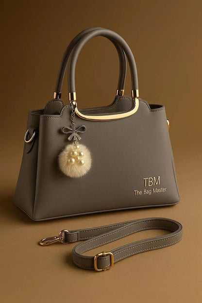 Stylish Women's Rexine Hand Bag - 1 Pc