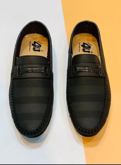 Men's Black Loafers